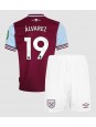 West Ham United Edson Alvarez #19 Kotipaita Lasten 2024-25 Lyhythihainen (+ shortsit)